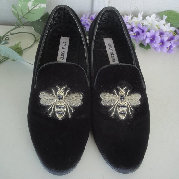 Steve Madden Men's Velvet Slip On Cicada Size 8.5 - Picture 1 of 12